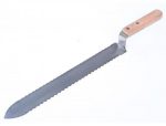Нож пасечный «Европа» зубчатый 280 мм c односторонней нижней заточкой