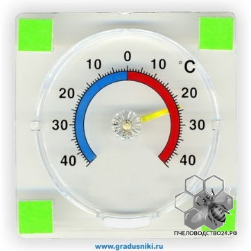 Термометр для пластиковых и деревянных окон ТС-21