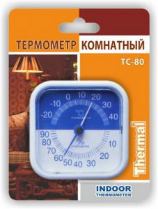 Термометр комнатный с гигрометром ТС 80